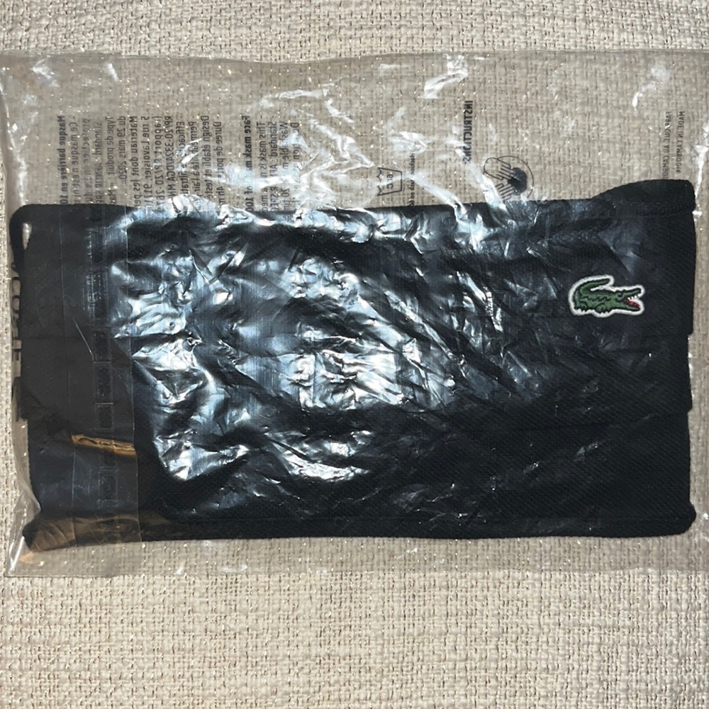 Lacoste Face mask NWT